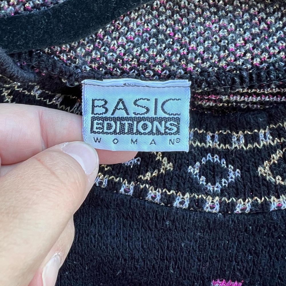 Vintage 90s Basic Editions Sweater Size Large - image 6